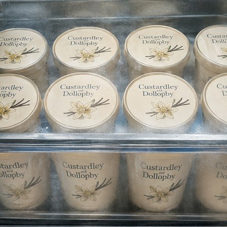Customized ice cream cups for farm dairies and retail
